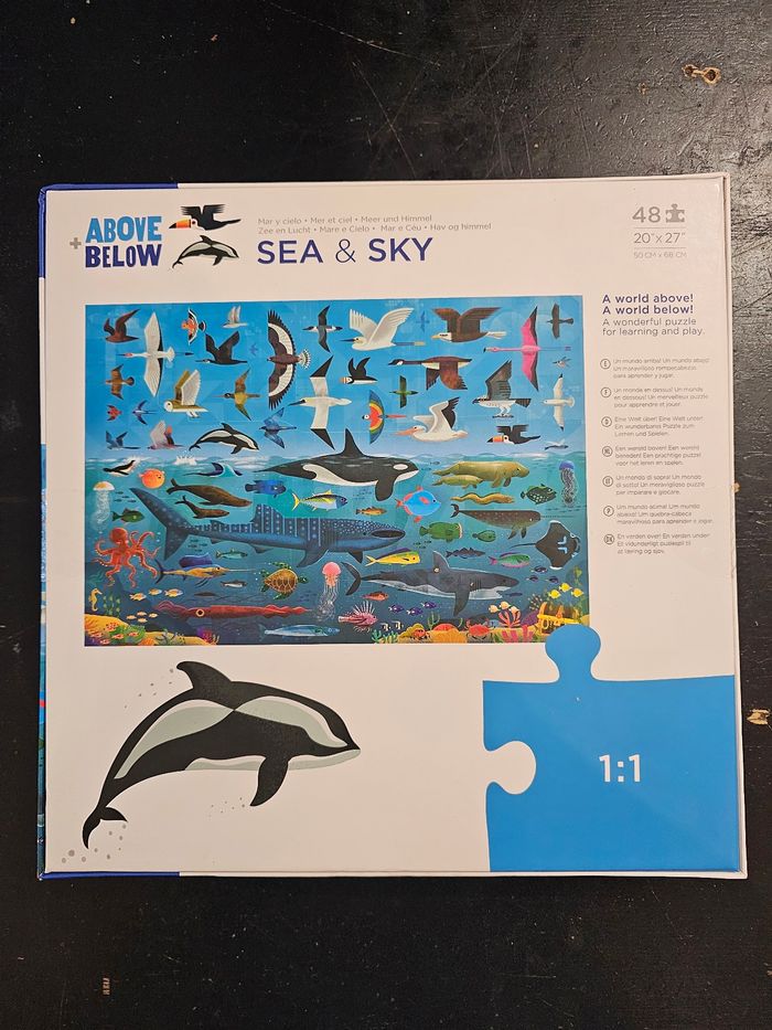 Puzzle Crocodile Creek "Above + Below" - 48 pièces - Neuf - photo numéro 2