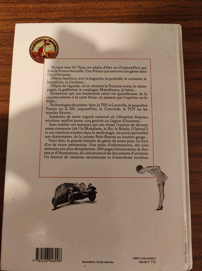 Livre "Grand Inventaire du Génie français en 365 objets" - photo numéro 3