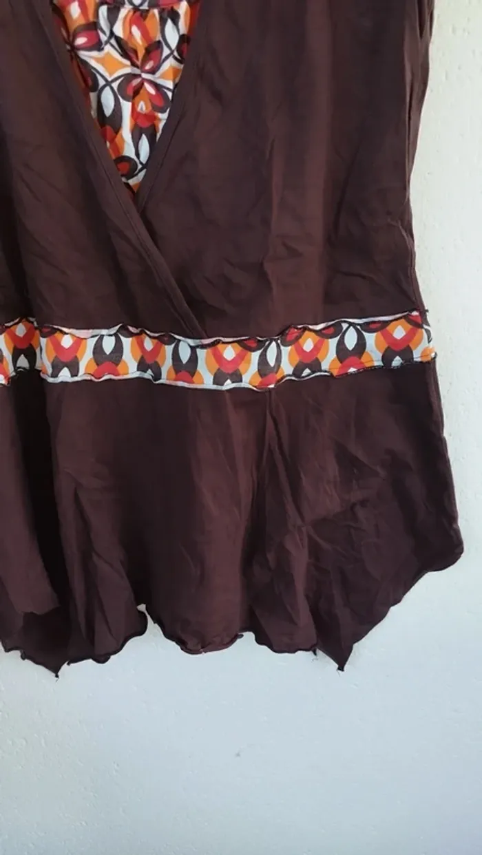 Tunique marron - Blancheporte - taille 46/48 - photo numéro 4
