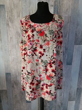 blouse fleurie 48