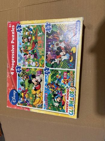 Lot de 4 puzzle progressif