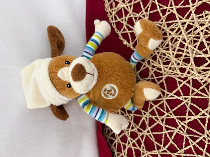 Doudou musical chien beige marron GIPSY - photo numéro 4