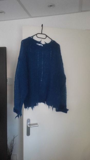 Pull ample maille douce