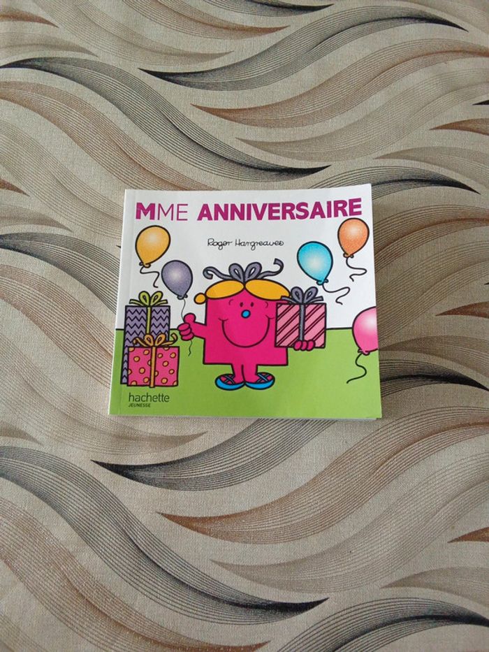 Livre, Madame Anniversaire