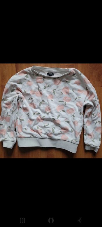 Sweat imprimé pêche 🍑