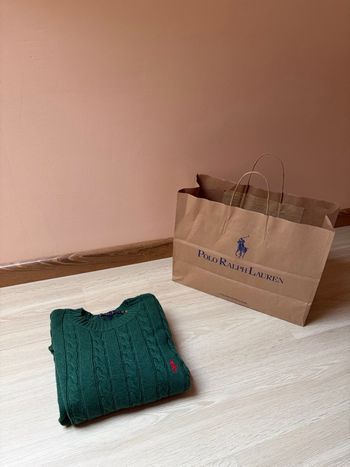Ralph Lauren pull torsadé 