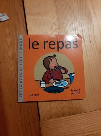 Livre Les images de lou et mouf : le repas .Ecole des loisirs