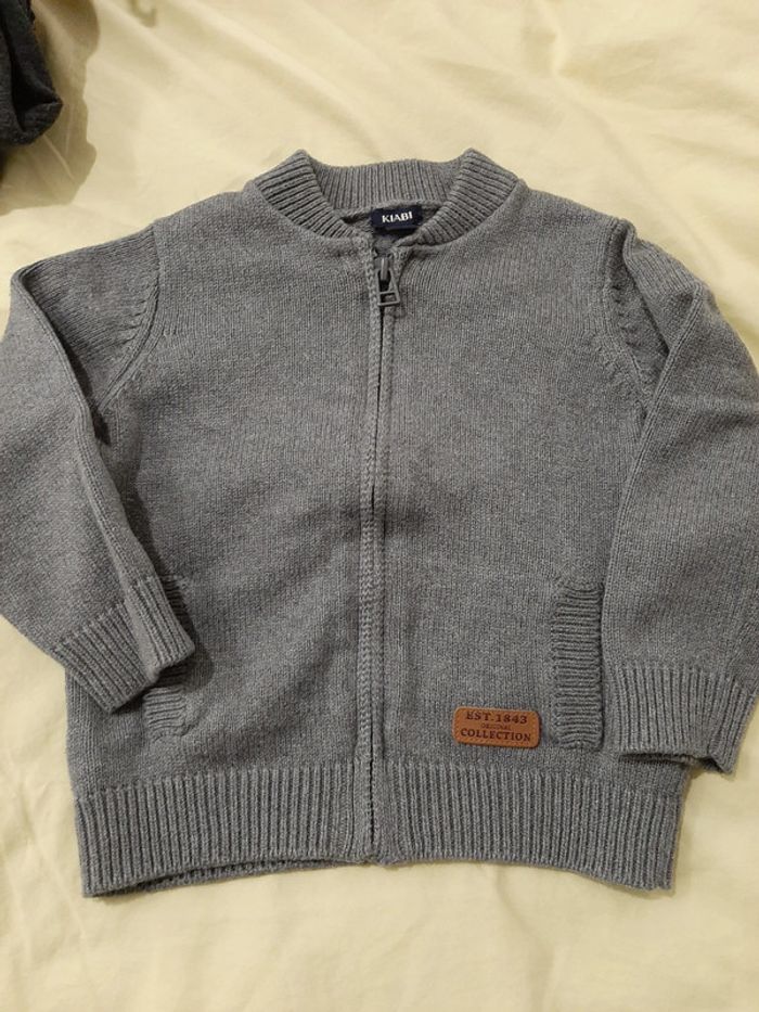 Gilet acrylique 24 mois/83-89 cms