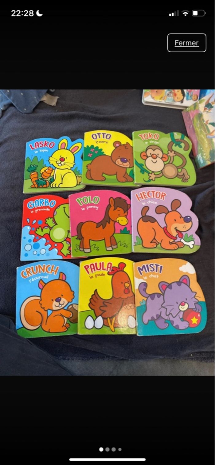 Lot 11 livres cartonnés - photo numéro 2