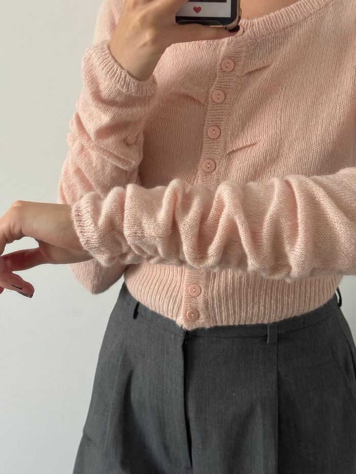 Petit gilet rose Stradivarius - photo numéro 3