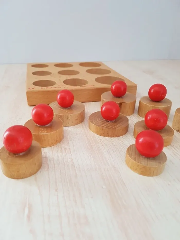 Puzzle encastrement en bois, forme et hauteur Les Baladins - photo numéro 8