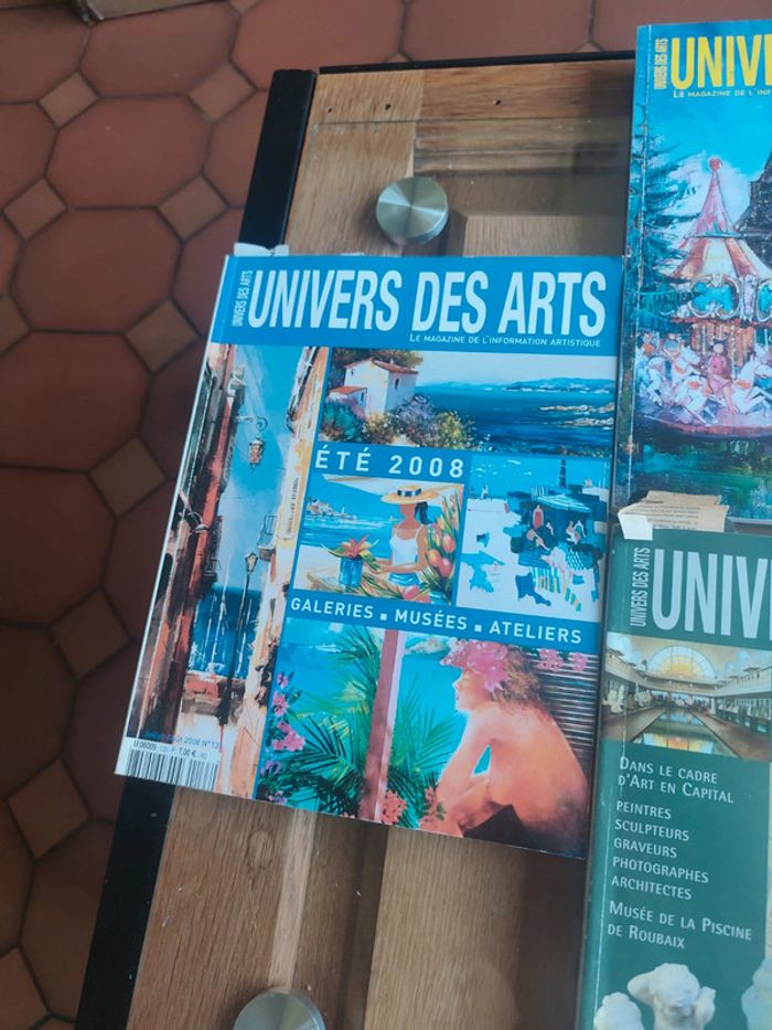Lot 7 magazines L’Univers des Arts vintage (2006–2012) Galeries, Salons, Artistes - photo numéro 4