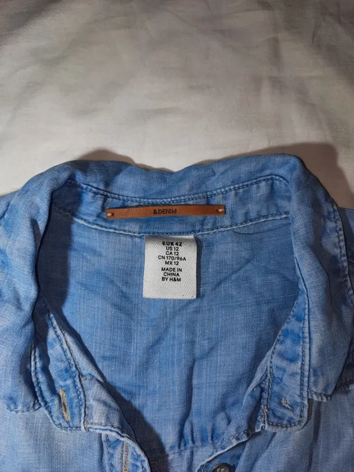 Chemise en jean vintage - photo numéro 5