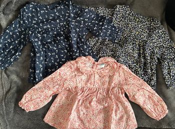 Lot de 3 blouses fille