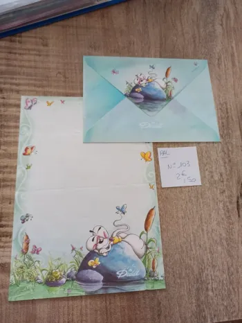 Papier à lettre Diddl 103 2,50€