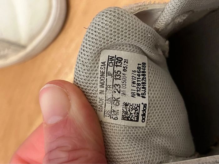 Basket Adidas grand court blanche taille 23 - photo numéro 3