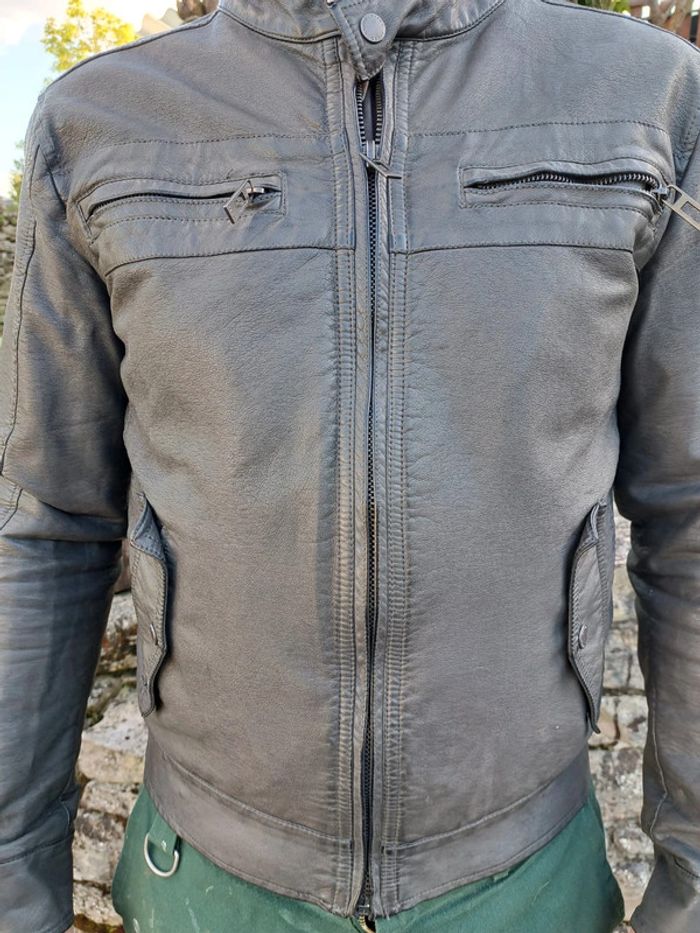 Blouson simili cuir - photo numéro 5