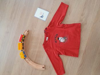 🎿 T-shirt manches longues "Monstrueuse Mignon" TAPE à l'œil - 18 mois 🎿