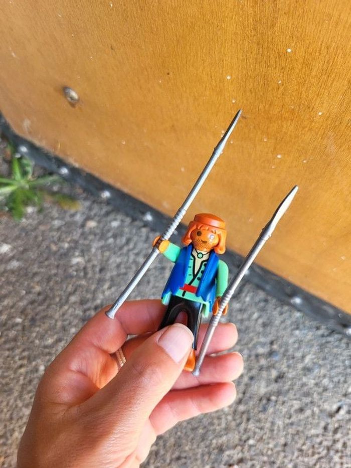 Playmobil peau orange