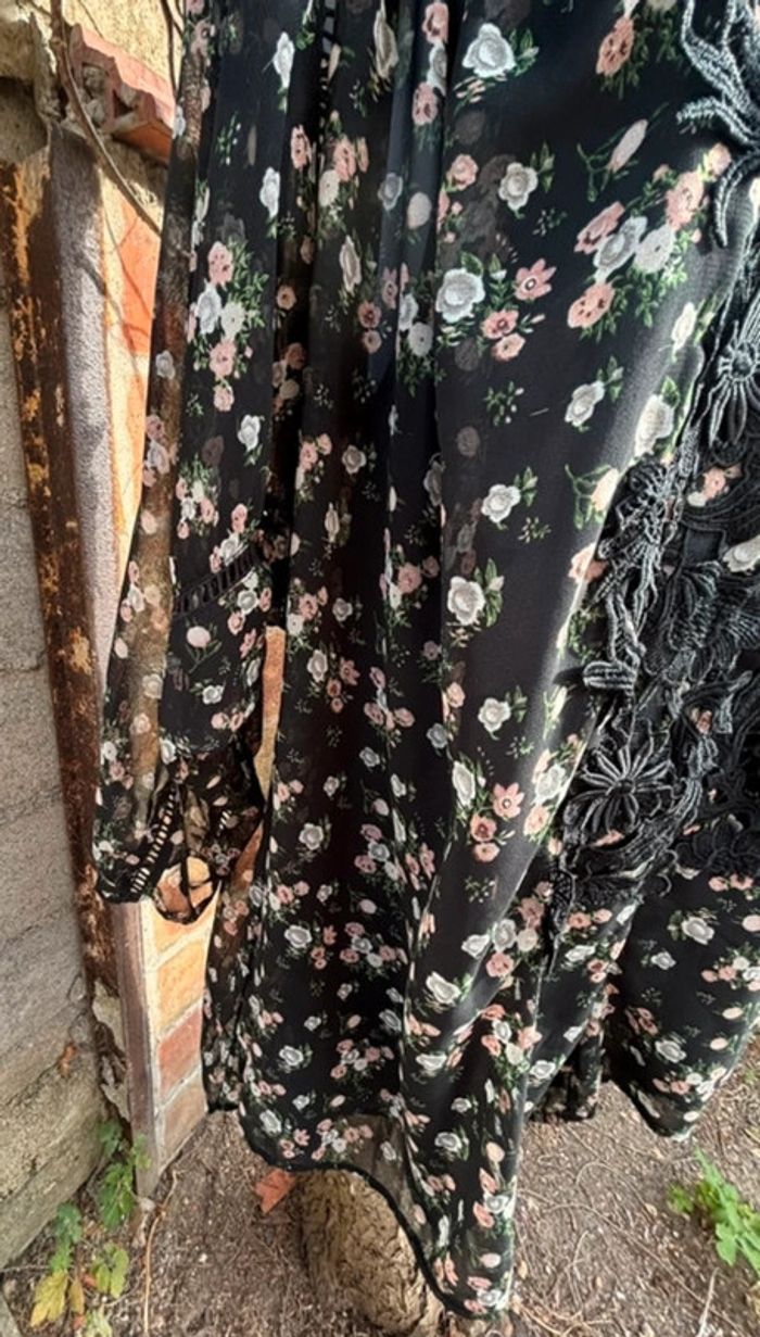 Chemisier style asiatique neuf Zara - photo numéro 2