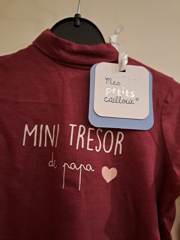 Tee-shirt/sous pull 6M Neuf - photo numéro 3