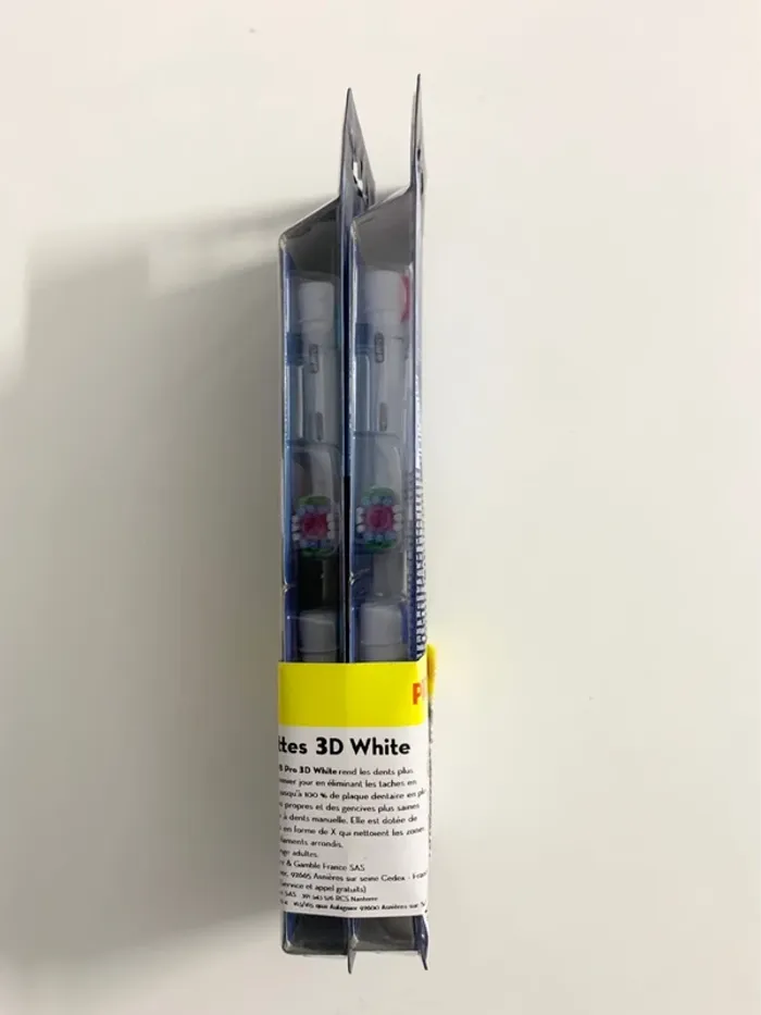 Pack De 8 - Oral-B Pro 3D White Brossettes - photo numéro 2