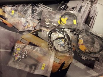 lot de 5 colliers enfants winnie schroumpfs donald