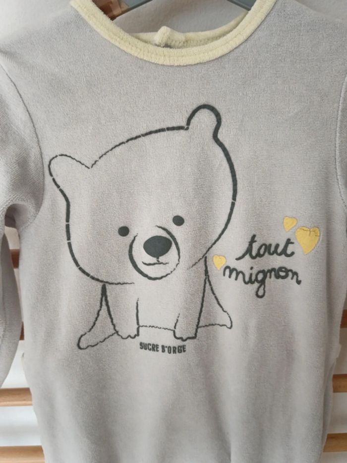 Pyjamas sucre d'orge ourson - photo numéro 2