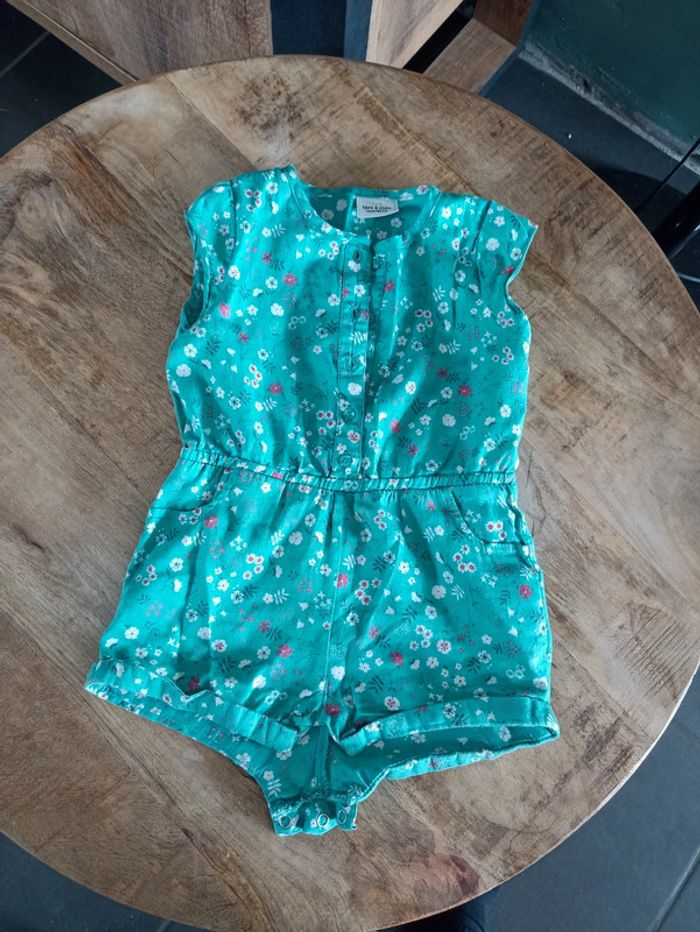 Combi short fille 12 mois