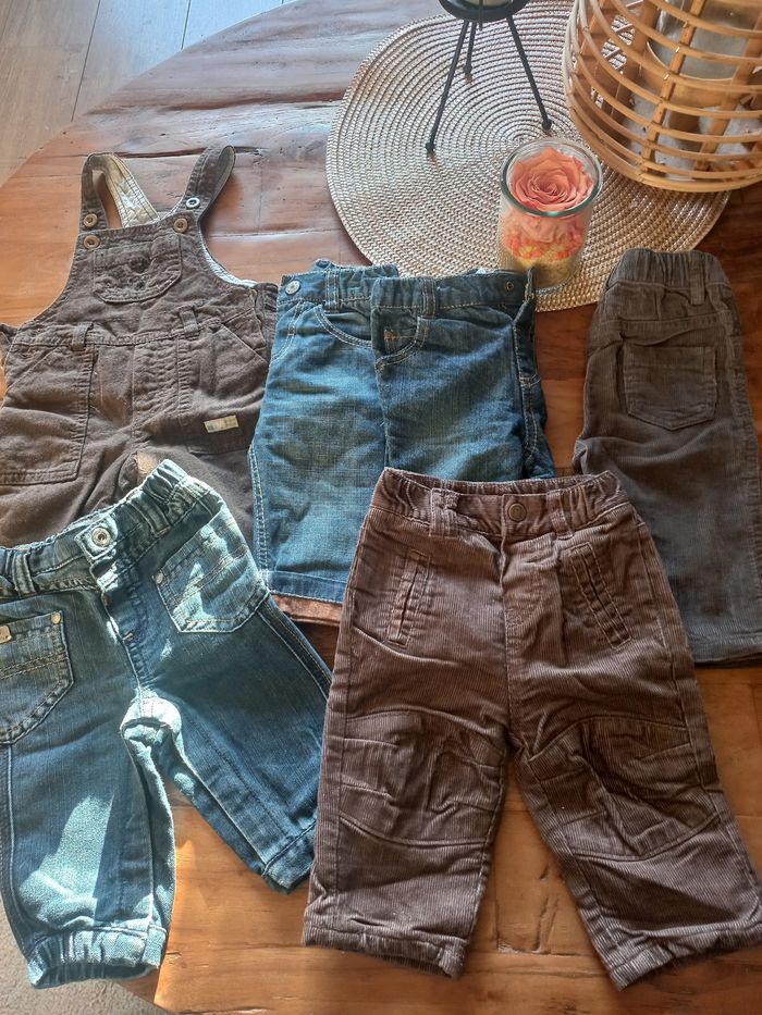 Lot pantalons bébé 3 mois