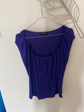T shirt violet morgan taille s