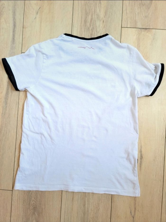 Teddy Smith T-Shirt Manches Courtes, Blanc et Noir, taille 16 ans - photo numéro 2