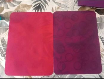 Lot de 2 plaques à macarons