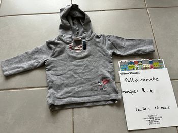 Pull garçon 12 mois