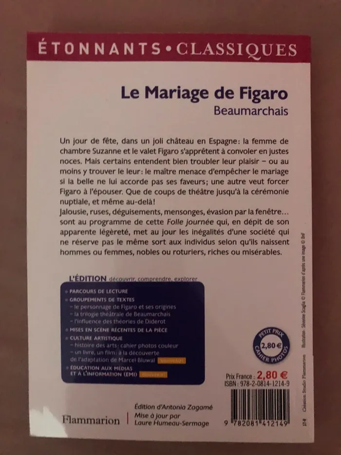 le mariage de figaro Beaumarchais - photo numéro 2