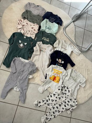 Lot 14 pyjamas 3 mois 