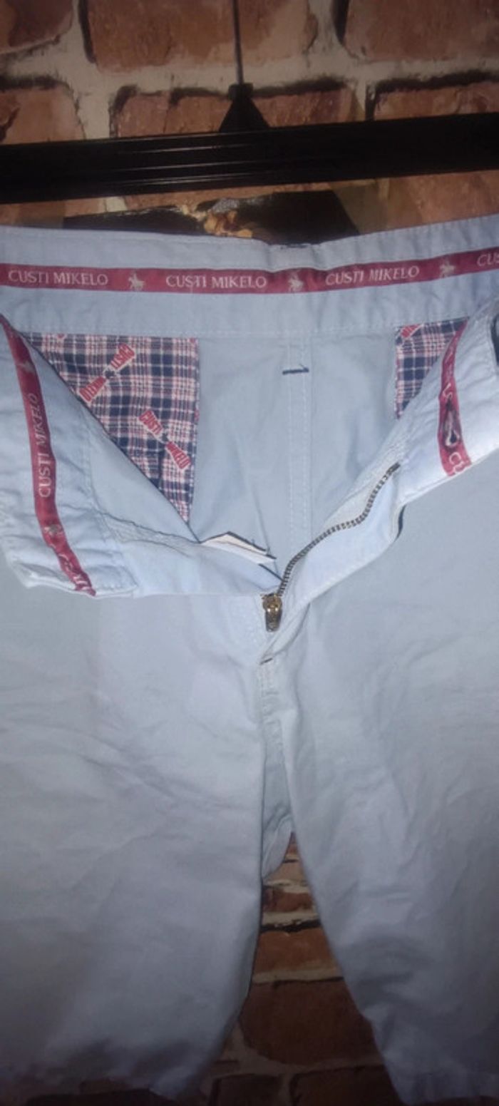 Short bleu clair Custi Mikelo - photo numéro 2