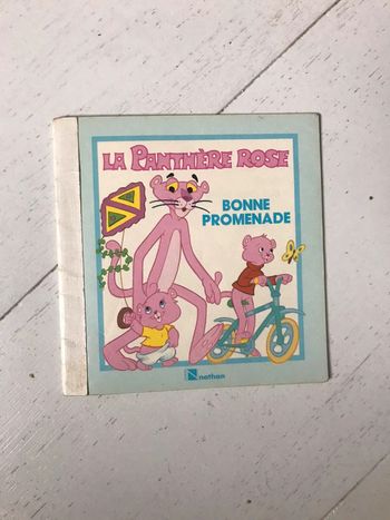 Livre vintage La Panthère Rose
