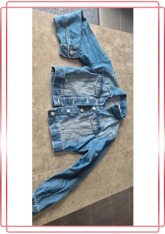 Veste en jeans Mickey fille - photo numéro 2