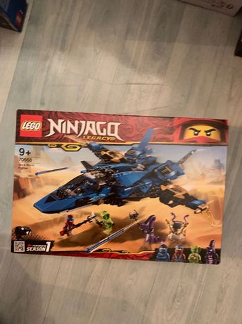 Boite VIDE Lego Ninjago Legacy 70668 Jay ´s storme fighter