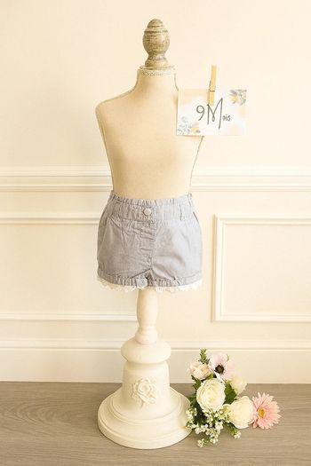 Short gris 9mois Kiabi