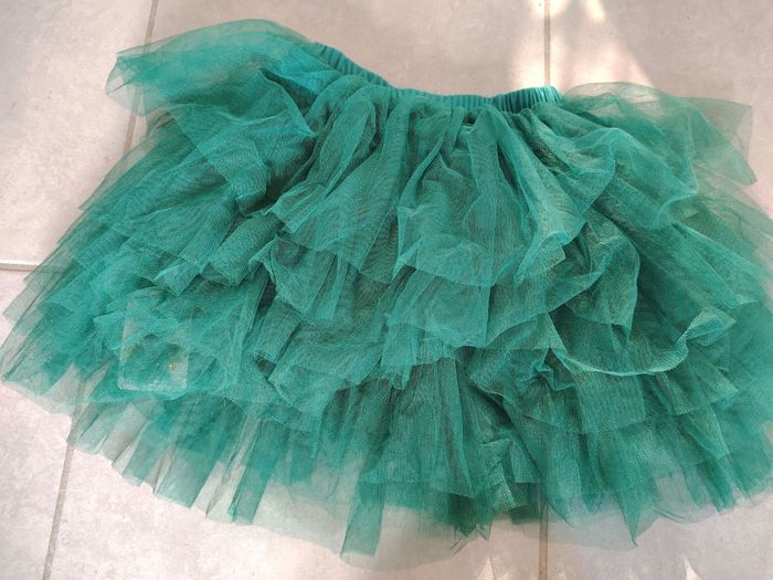Jupe tutu vert émeraude - photo numéro 2