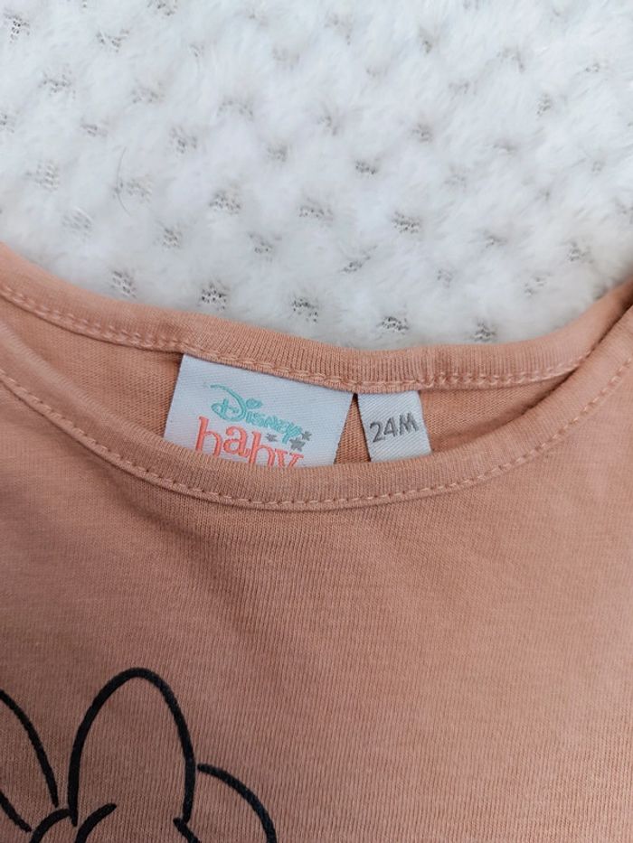 🔸T-shirt Manches Longues Minnie – Disney Baby 24 Mois 🔸 - photo numéro 3