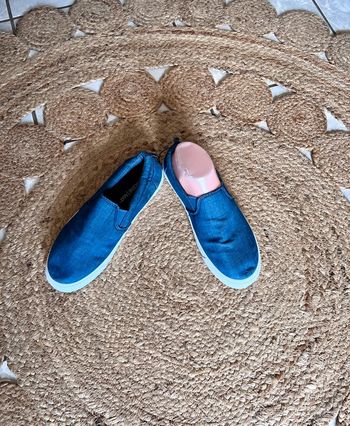 Chaussure slip on en jeans taille 37