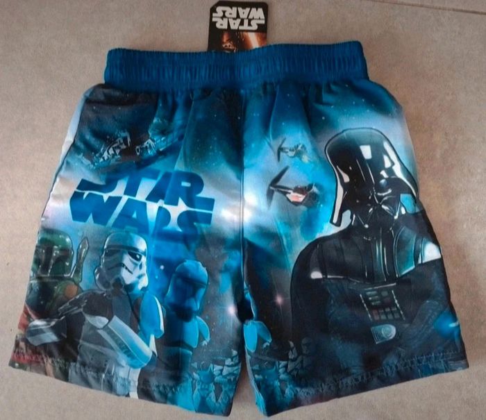 Maillot short star wars 12 ans neuf avec etiquette - photo numéro 2