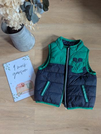 Doudoune ou veste sans manches Sergent Major 9 mois