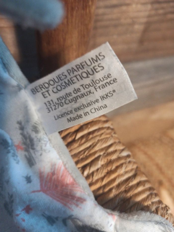 Doudou lapin IKKS rose tbe - photo numéro 5