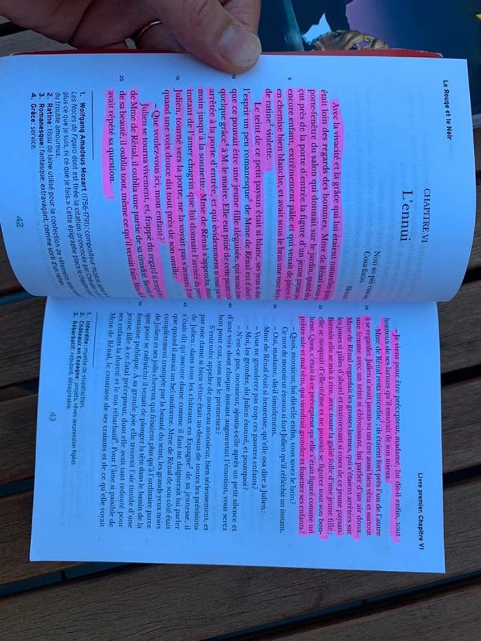 Lot 3 romans classico lycee Baudelaire de la fontaine stendhal tbe - photo numéro 4