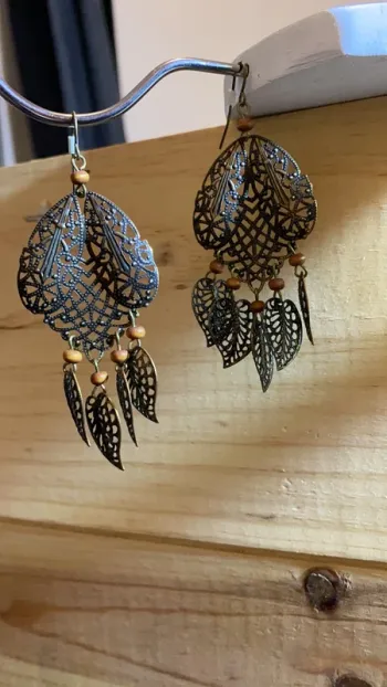 Boucles d’oreilles style oriental