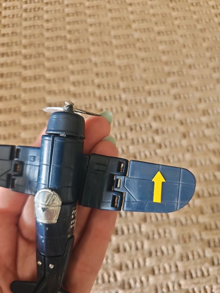 Robot transformable gobots bentwing vintage - photo numéro 4
